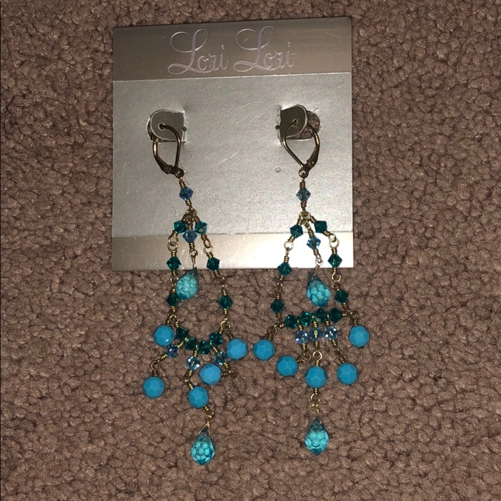 Brand new! Lori Lori chandelier earrings